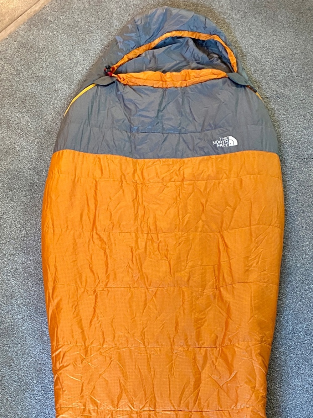 Sleeping Bag North Face Aleutian Synthetic Long Length Mummy Left Zipper 35deg
